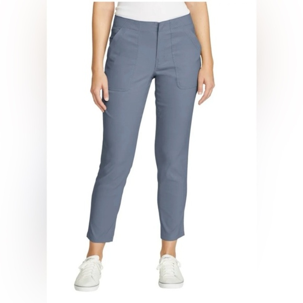 NET Eddie Bauer Blue Horizon Straight  Ankle Pants Size 10